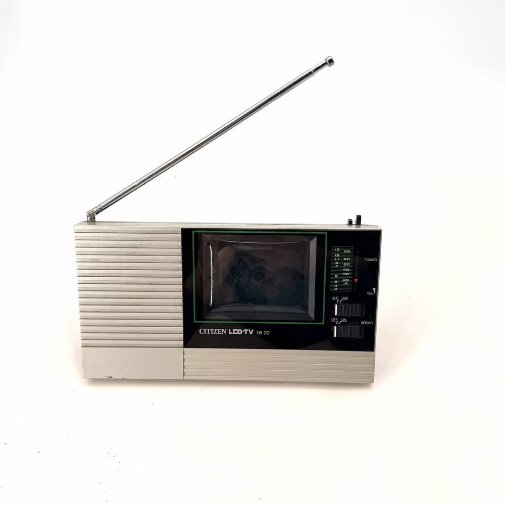 Vintage Citizen 3.5" LCD Television and TV Monitor TB20